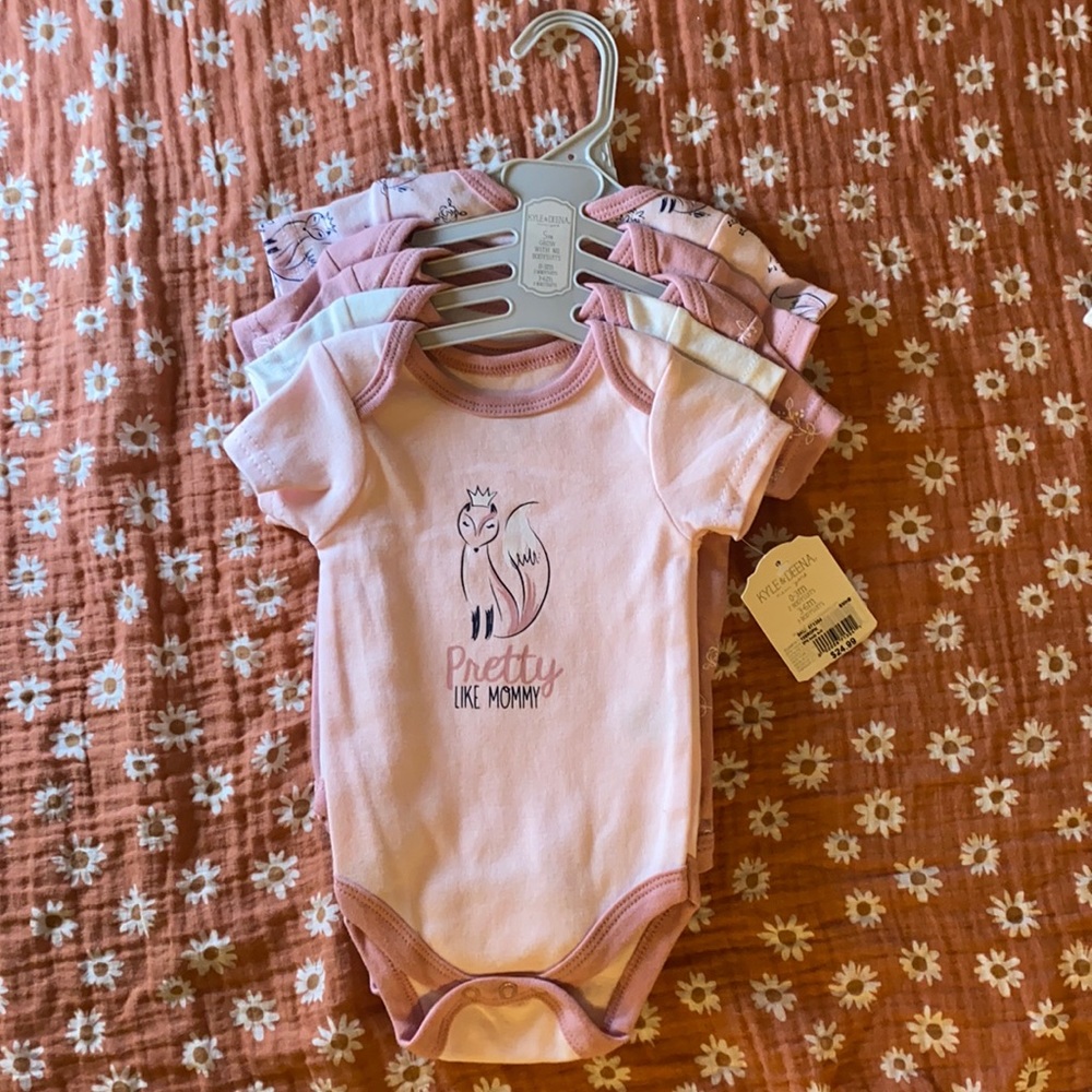 Kyle & Deena 3-6m Baby Bodysuit 5-pack NWT